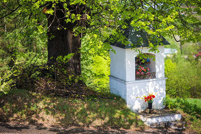 Kapliczka w Kamionce Małej
