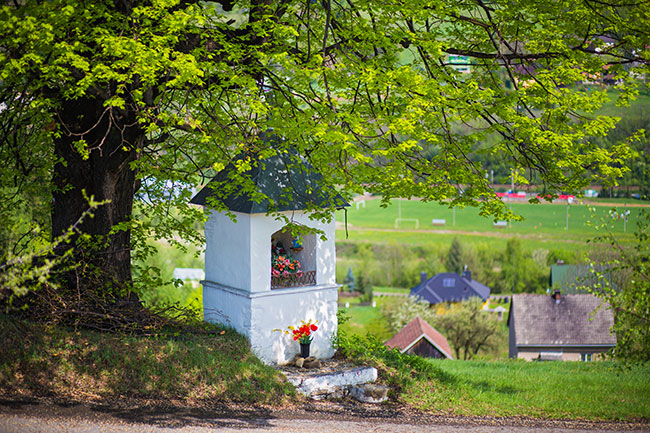 Kapliczka w Kamionce Małej