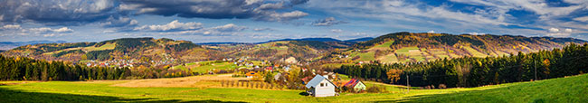 Panorama Kamionki Wielkiej